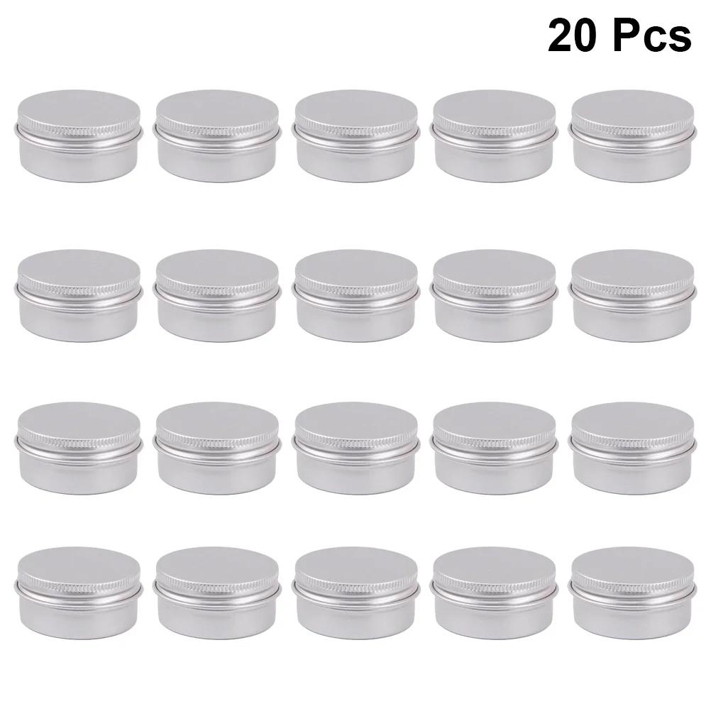 20 шт. косметический контейнер алюминий мл Пустой дорожный макияж горшок для