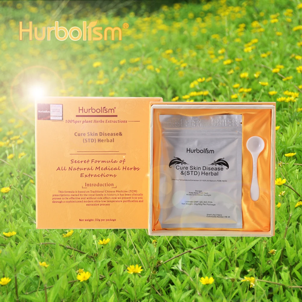 Hurbolism новое обновление TCM травяной порошок для лечения ЗППП и уничтожения