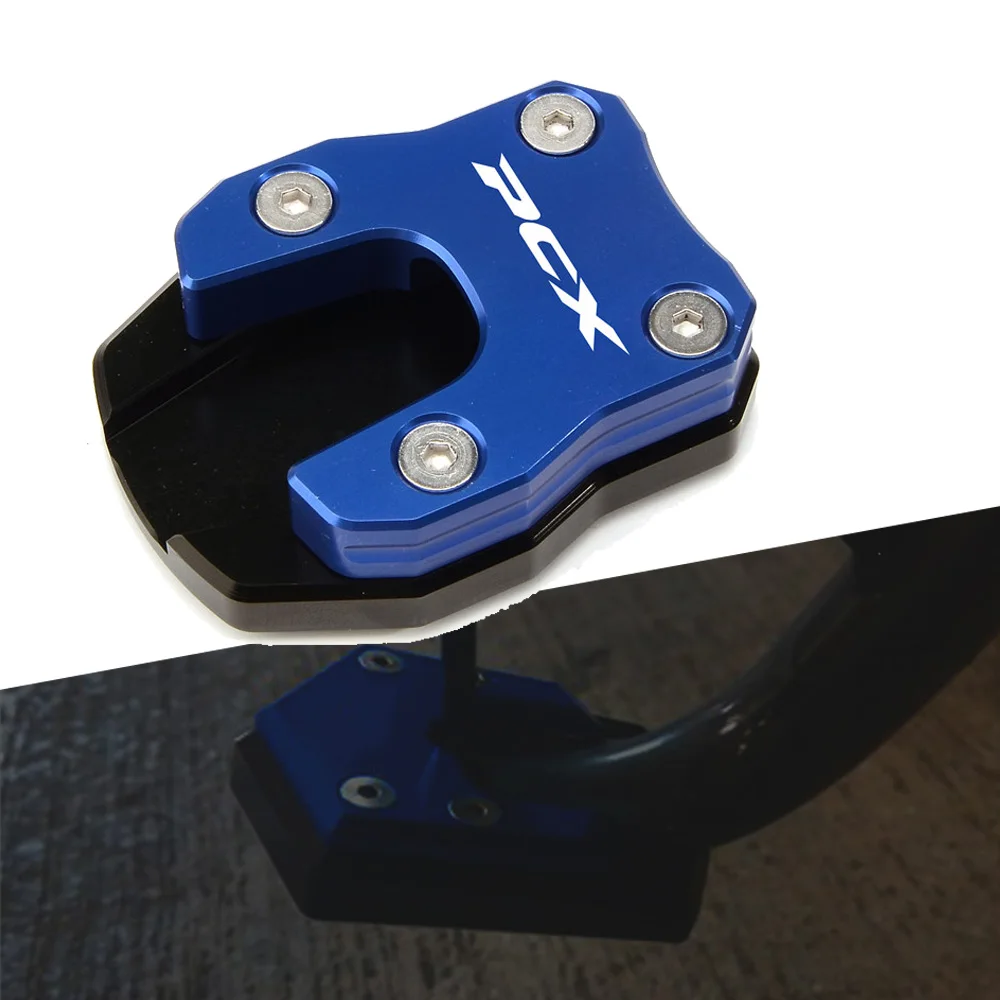 Фирменная Новинка для HONDA PCX125 PCX150 PCX 125 150 2018 2021 мотоцикл боковая стойка Pad пластины