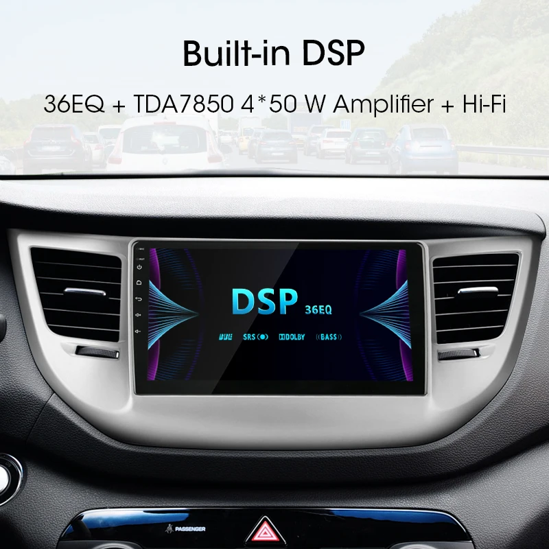 Jansite R9 9 &quotАвтомагнитола для hyundai Tucson 3 2015-2018 Авторадио Android 36EQ сенсорный экран