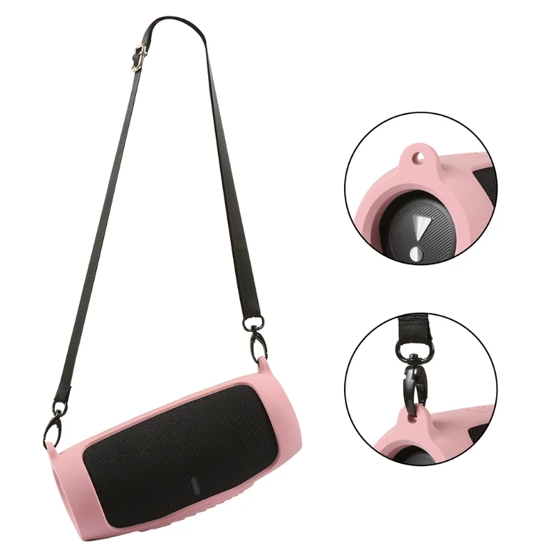 

Dust-proof Silicone Case Shell Anti-fall Speaker Case Protective Cover for J-BL Charge 5 Speaker Accessories