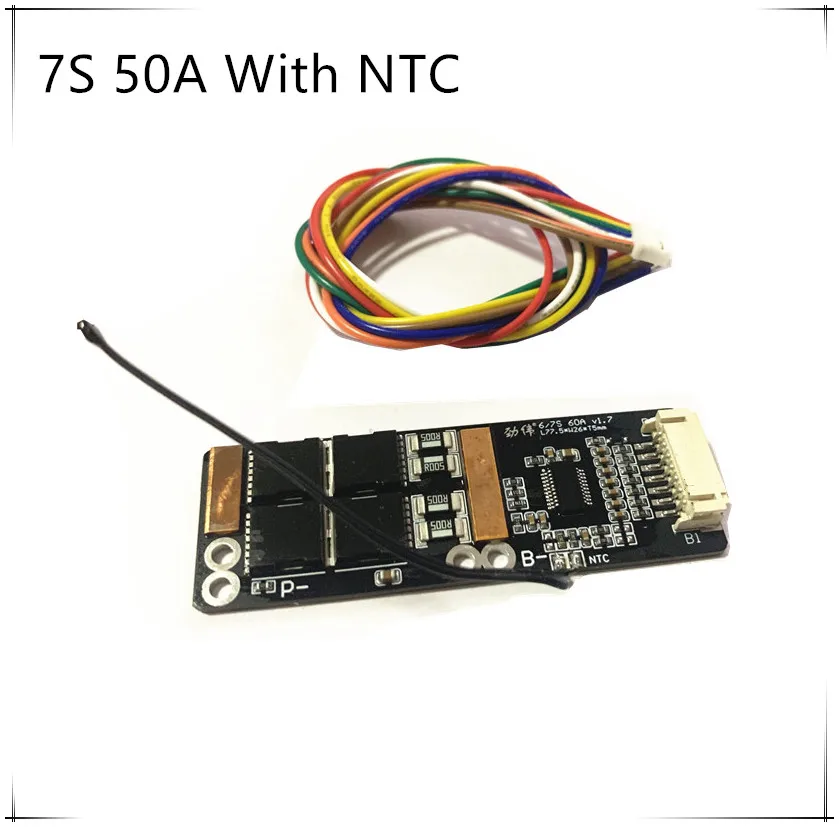6S 30A/7S 30A/6S 50A/7S 50A BMS плата с NTC Для 3,7 в Ternary литиевая батарея Защитная плата/BMS 7 S/BMS 6S плата