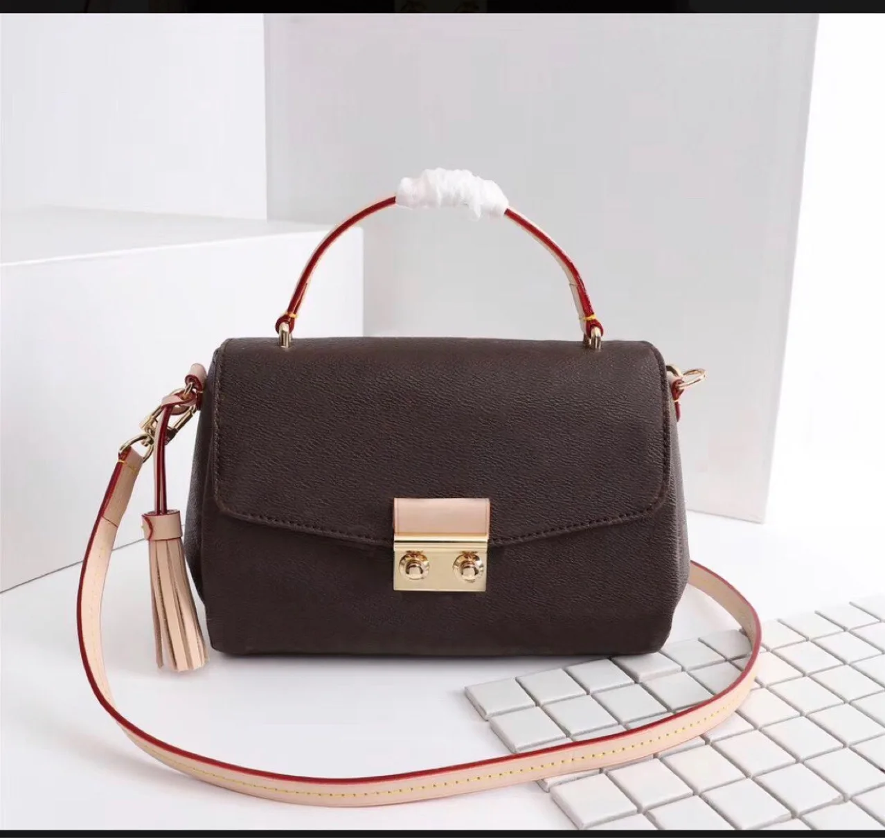 

Luxury brand handbag ladies high-quality Monogram Classic messenger bag fashion leather shoulder handbag designer bag