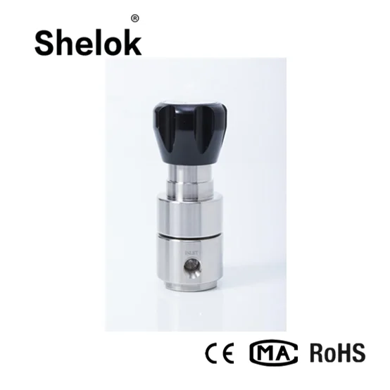 

High pressure back pressure valve regulator