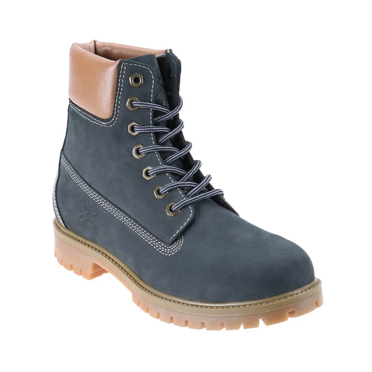 

FLO Men Boots Winter Season Fashion Durable Navy Blue Men's Boots Shoes Мужские ботинки 1252634 Boots KINETIX