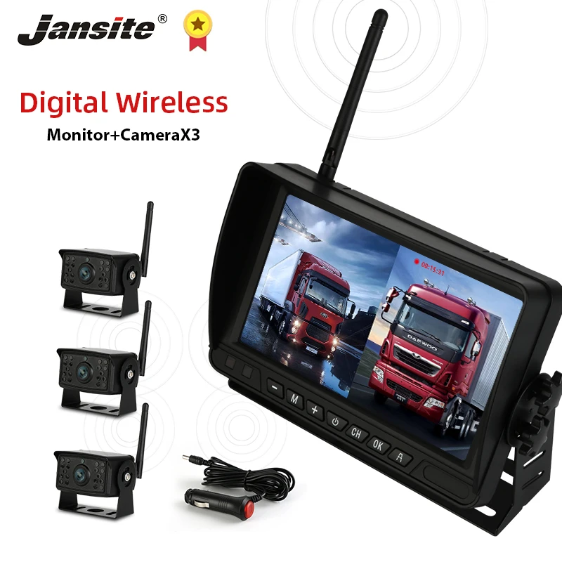 Видеорегистратор Jansite Автомобильный видеорегистратор камера 720P цифровой беспроводной автомобильный