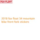 2018 лиса поплавок 34 горный велосипед передняя вилка наклейки велосипед fox34 передняя вилка наклейки MTB велосипед наклейка