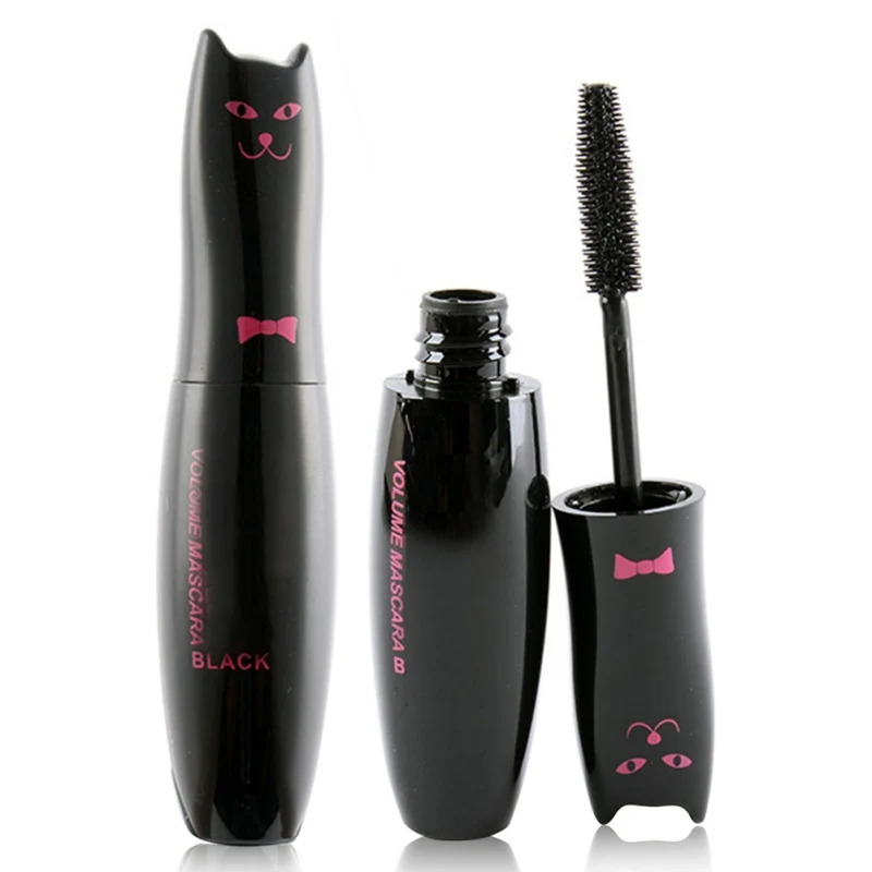 Тушь для ресниц с максимальным объемом черный водостойкий завивка и густые