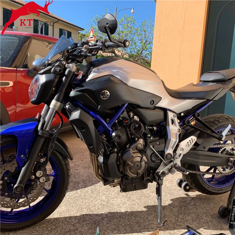 Слайдеры рамы с CNC мотоцикла поломка протектор защита от падения для Yamaha MT07 MT 07