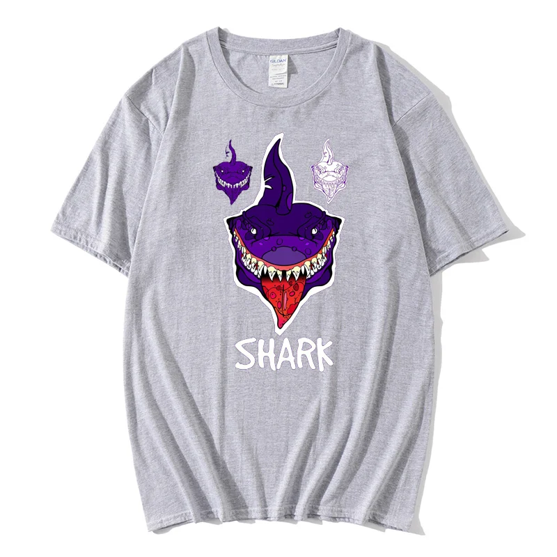 

Devil Shark Printed Men's 2020 Fashion Trend Pullovers and T-shirts Teenage Super Harajuku Style Streetwear