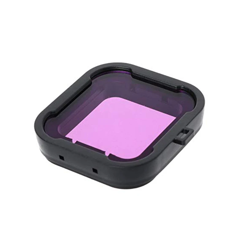 4 в 1 фильтр для дайвинга Профессиональный вида цветов Красный Серый Фиолетовый