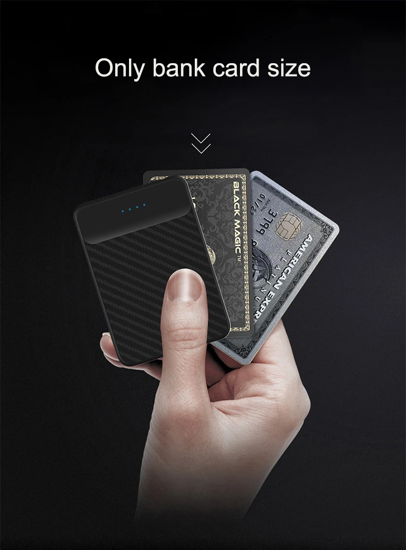 Mi ni 15000 mAh маленькое портативное зарядное устройство типа C PD зарядное устройство 15000 mAh банк питания для iPhone Xiaomi mi 9 внешний аккумулятор повербанк
