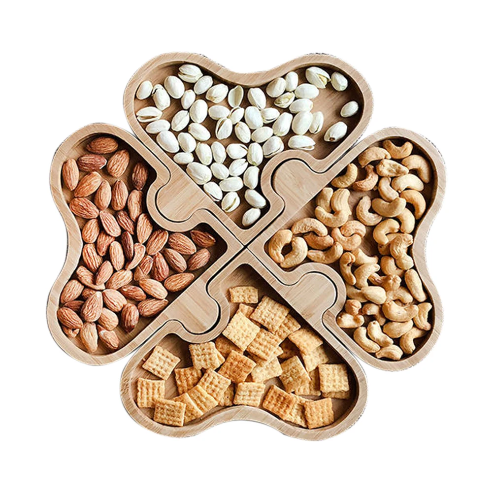 4 шт./компл. Гостиная гайка лоток для хранения конфеты блюдо сушеные фрукты