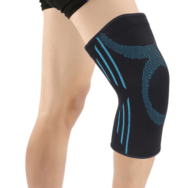 

COYOCO Sports Kneepads Knee Support Brace Warm for Arthritis Meniscus Tear 1 Pair Joint Pain Relief and Injury Recovery Sky Blue