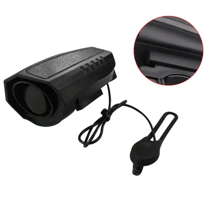

Mtb Bicycle Accessories Electric Bell 123db Horn Electric Super Loud Mountain Bike Horn Alarm Ride Equipment Timbre Bicicleta