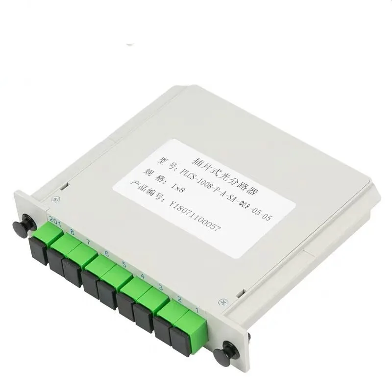 Волоконно оптический SC APC PLC 1X8 10 шт./лот распределитель Оптический бокс FTTH коробка