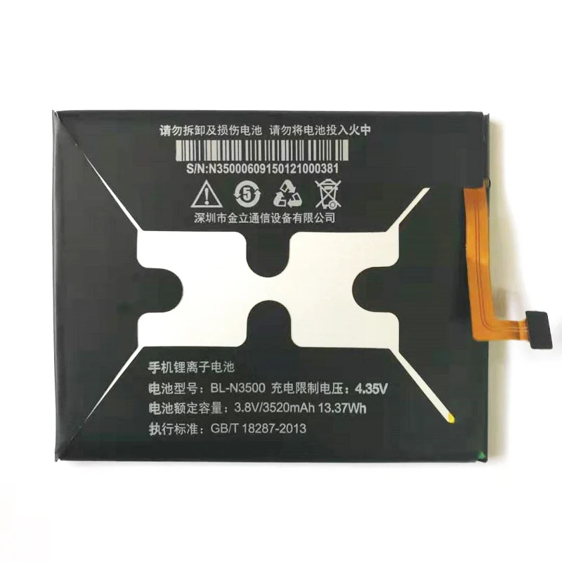 3 8 V 3500mAh Замена BL N3500 батареи для Gionee E8 Оригинальные батареи|mobile phone battery|battery forphone