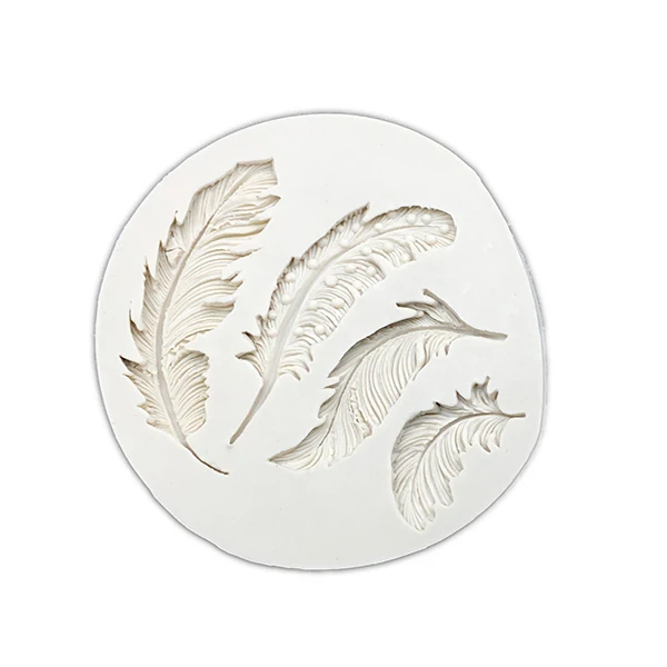 

Перо силиконовые сахарные форма для выпечки кекса инструменты для украшения тортов из мастики