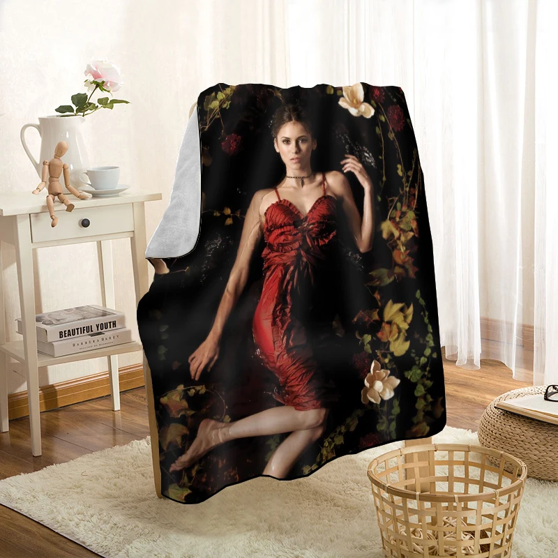 HEARMNY Дневники вампира ТВ Nap одеяло супер мягкая теплая микрофибра ткань для