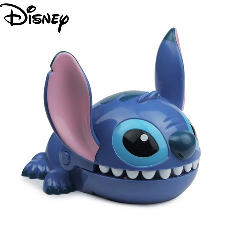 

2020 Fashion Cute Cartoon Children Gag Toy Stitch Mouth Tooth Bite Toys Practical Joke Mouth Tooths For Children Birthday Gifts