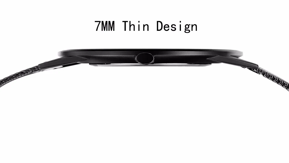 Часы CRRJU мужские кварцевые ультратонкие модные повседневные наручные с кожаным