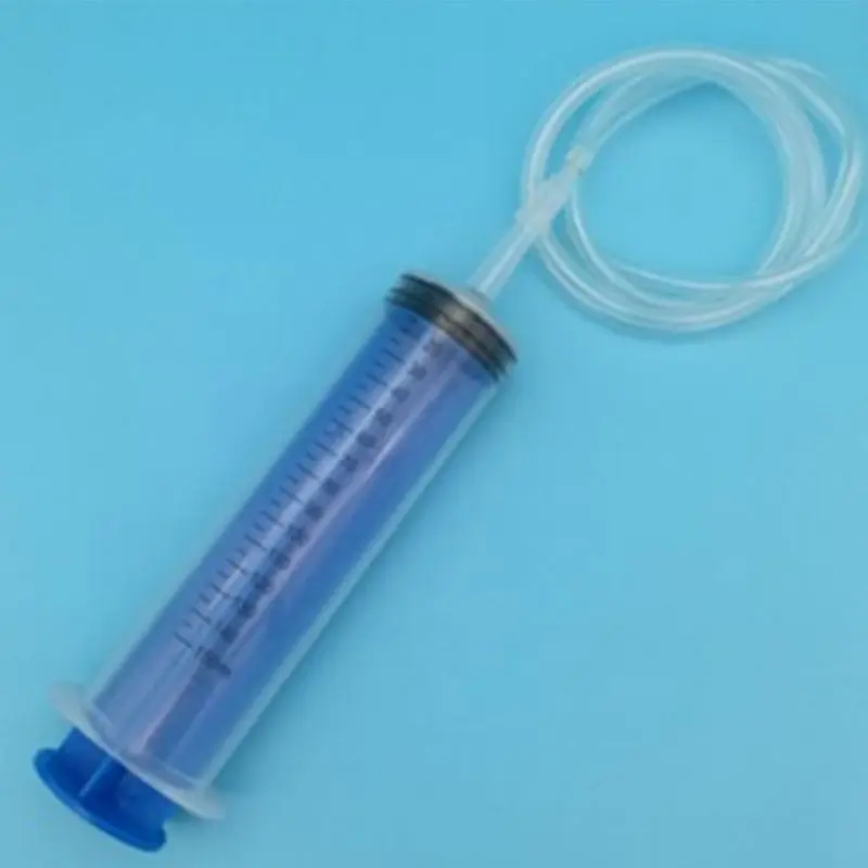 

Reusable Plastic Syringe Bubble Syringe Oil Syringe for Extracting Oil Agricultural E Fluid Brake Fluid with Hose 80 cm G8TB