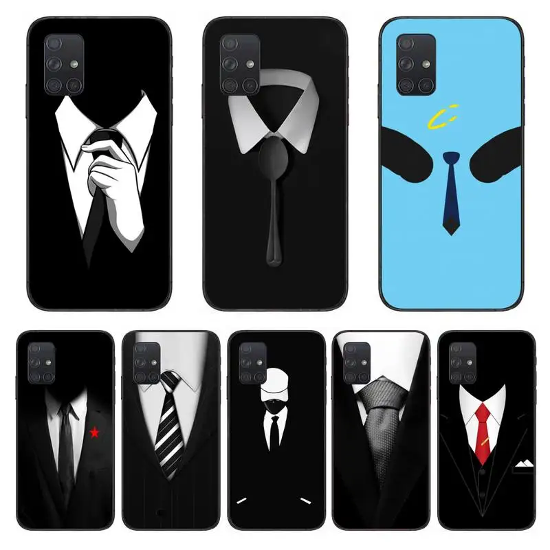 Чехол для телефона Tie Suit Hitman Samsung Galaxy S9 S9plus S20 5G ULTRA Plus S21 S30 чехол