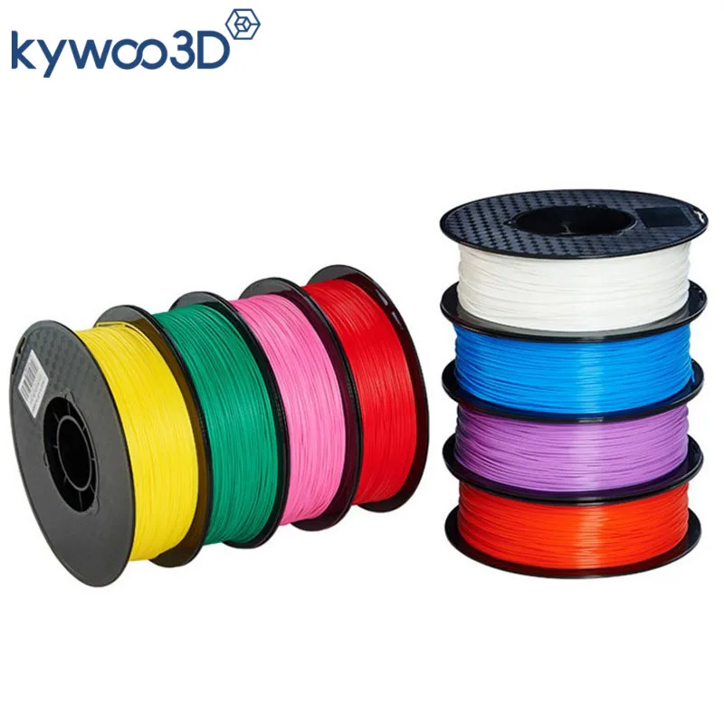 

kywoo3D PLA+ 3D Printer Filament 1kg/Roll Multicolor Consumables For 3D Printers PLA+ 1.75mm Plastic 3D Printing Material