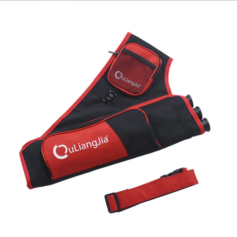 3 трубки Стрельба Из Лука Стрела колчан поясная сумка держатель стрела Чехол