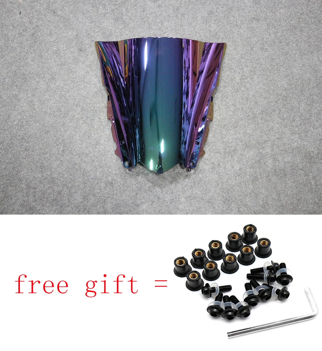 Мотоциклетное ветровое стекло дымчатое лобовое пригодный для Yamaha YZF R25 R3 2013 2014 2015