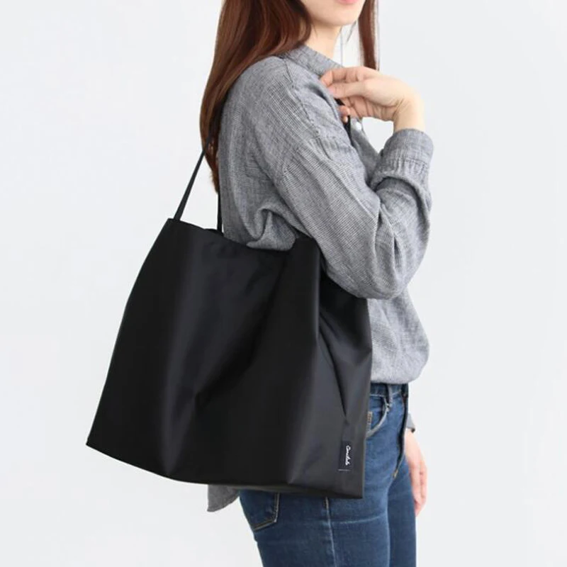 Сумка наплечная нейлоновая водонепроницаемая большая | Багаж и сумки