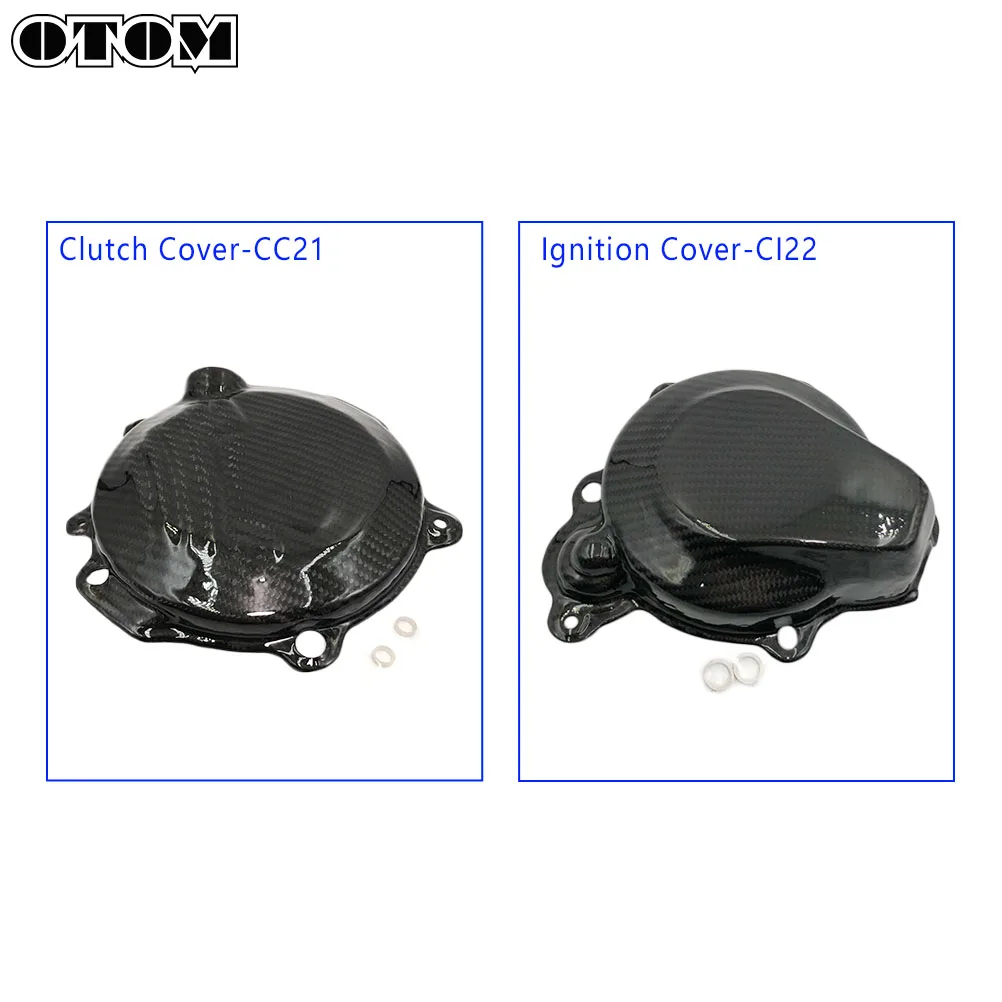 

OTOM мотоцикл 2021 Новый Магнето Двигатель сцепления крышка защитный кожух для HUSQVARNA TC125 TE150i TE150 аксессуары для мотокросса