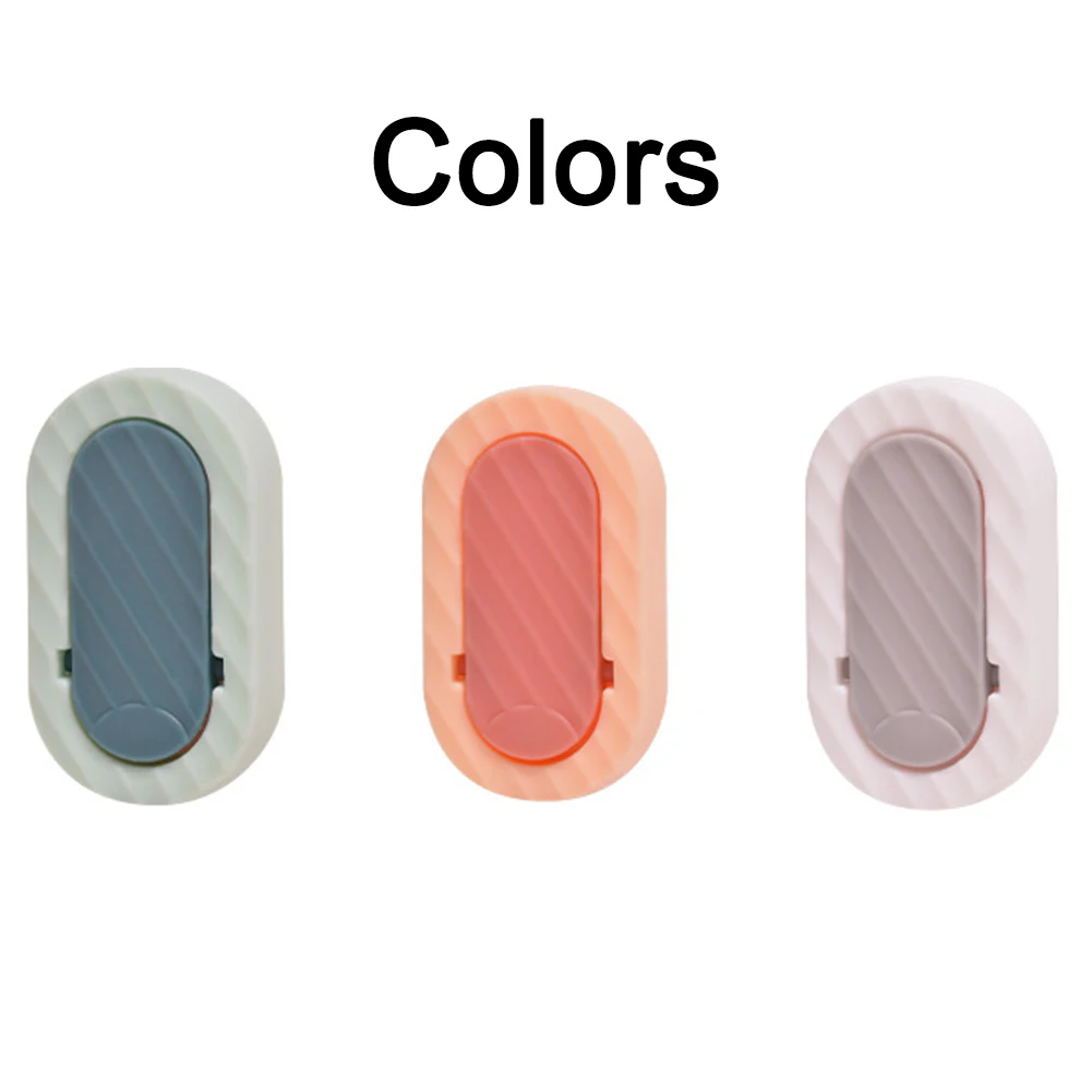 

1pc New Fashion Wall Hook Self Adhesive Door Wall Hangers Foldable Hook 5kg Bearing Wall Decoration Kitchen Bathroom Accessories