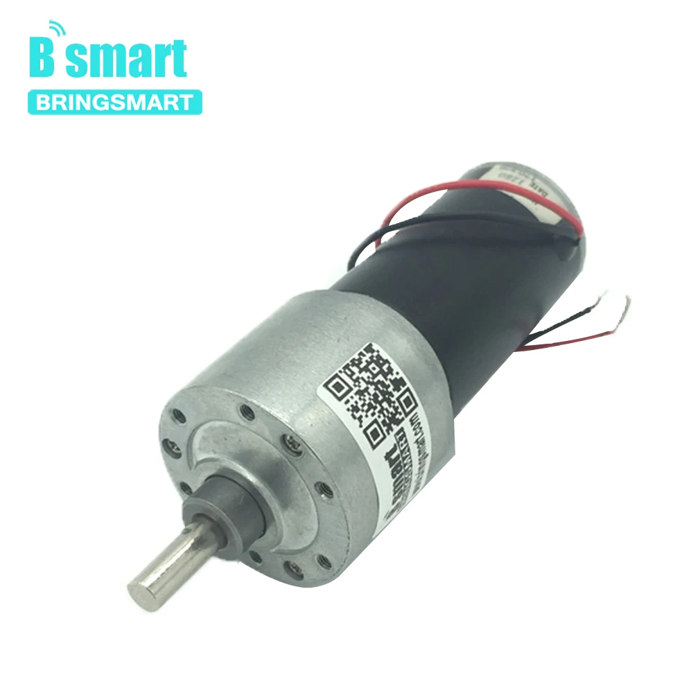 Bringsmart 37GB31Y Шестерни мотор моментоемкий DC Шестерни мотор 31ZY трубчатый постоянный магнит мини Электрический Мотор 12V 24V