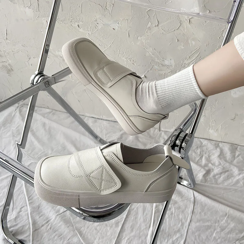 

Shallow Mouth All-Match Korean Shoes Square Toe Casual Female Sneakers Wedge Basket 2021 Women Modis Summer Sports New Leisure S