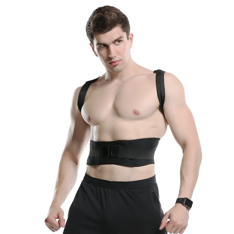 

SZGS018 Men Hot Neoprene Body Shaper Waist Trainer Tummy Control Belt Slimming Strap Fitness Sweat Shapewear for Fat Burner new