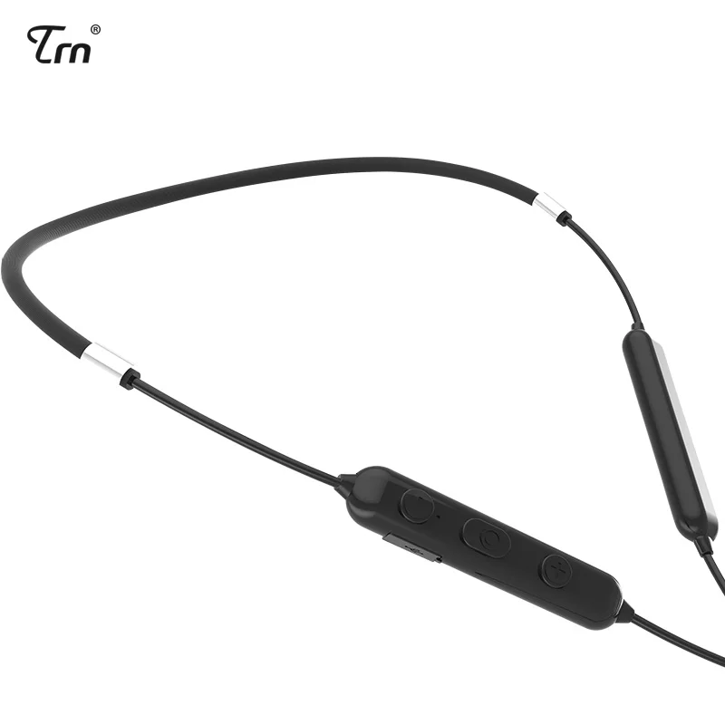 Bluetooth 4 2 Новый TRN BT10 беспроводной APT-X IPX7 водонепроницаемый кабель HIFI наушники 2PIN/MMCX