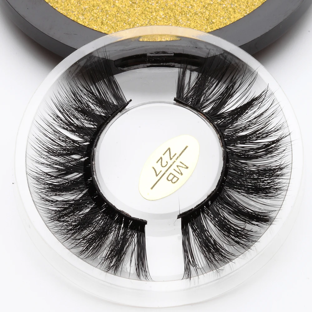 Новинка 100% королевские 3D норковые ресницы безжалостные расширенные в упаковке