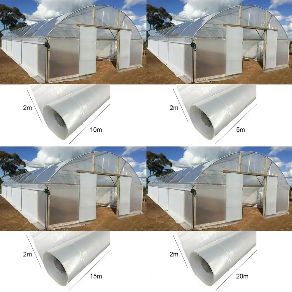 

Greenhouse Film Eco-friendly Waterproof PE Plastic Cover Film for Agricultural Cultivation Greenhouse Garden Hotbeds Wholesale