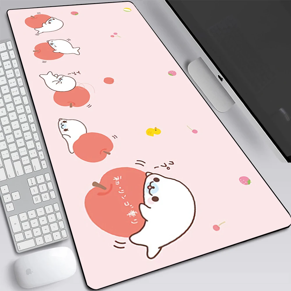 Большой игровой коврик для мыши Cute Mamegoma компьютерный ноутбука клавиатуры