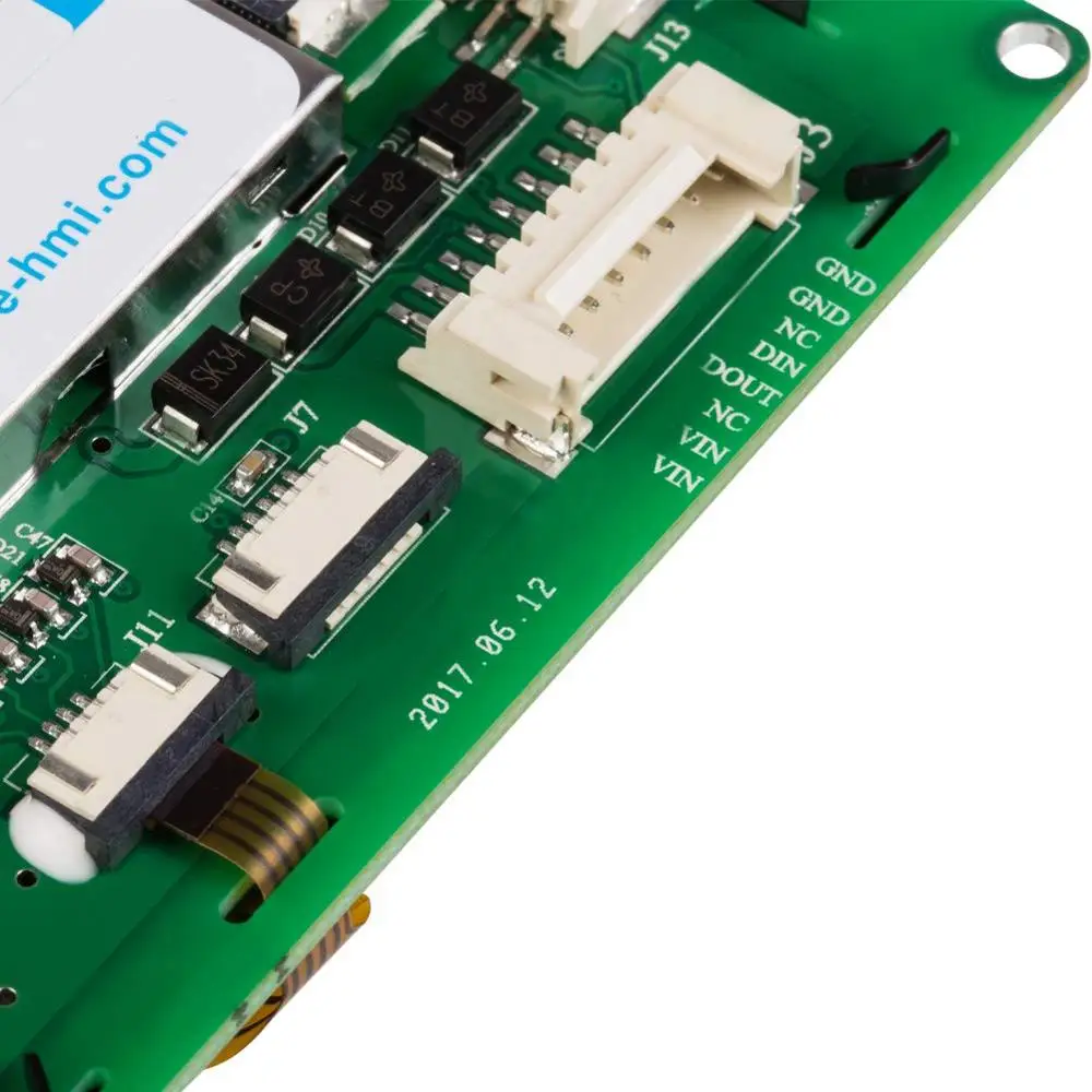 4 3 дюймов HMI ЖК дисплей Экран модуль с сенсорным экраном + контроллер Драйвер