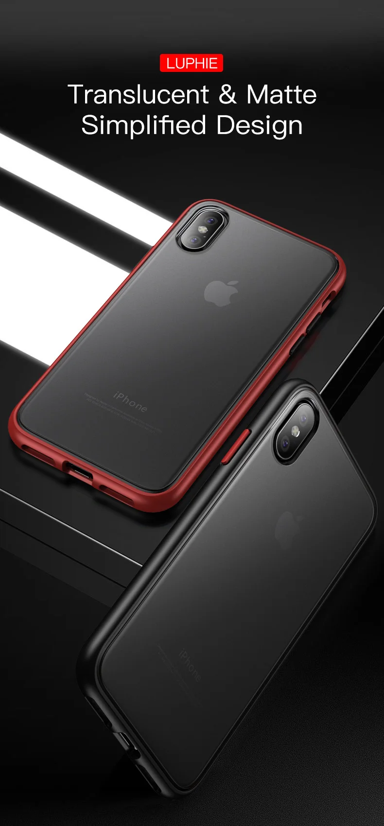 Роскошный чехол LUPHIE для телефона iPhone Xr Xs Max X 7 8 6s 6 Plus ударопрочный чехол противоударный мягкий бампер чехол для мобильного телефона Fundas