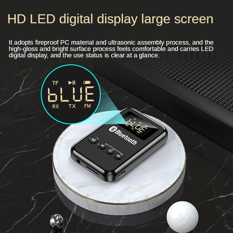 Автомобильный аудиоплеер Bluetooth 5 0 автомобильное зарядное устройство с двумя USB