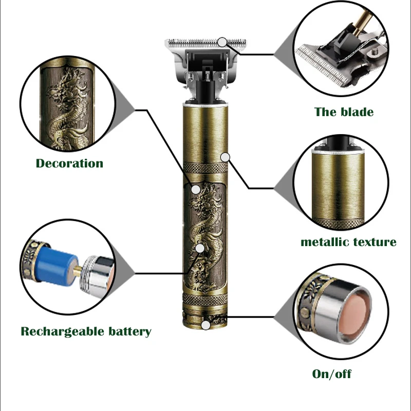 Kemei Electric Hair Trimmer Professional Clipper Powerful Shaving Machine Cutting Beard Razor | Бытовая техника