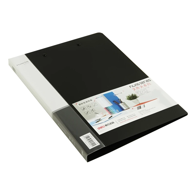 DL [поставка] папка правая 5302 деловая A4 двойная Зажимная Папка с Двойным Зажимом