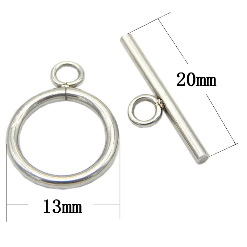 

10set/lot Stainless Steel OT Clasps jewelry Connectors for DIY Bracelet Necklace Jewelry Findings Making Accessories