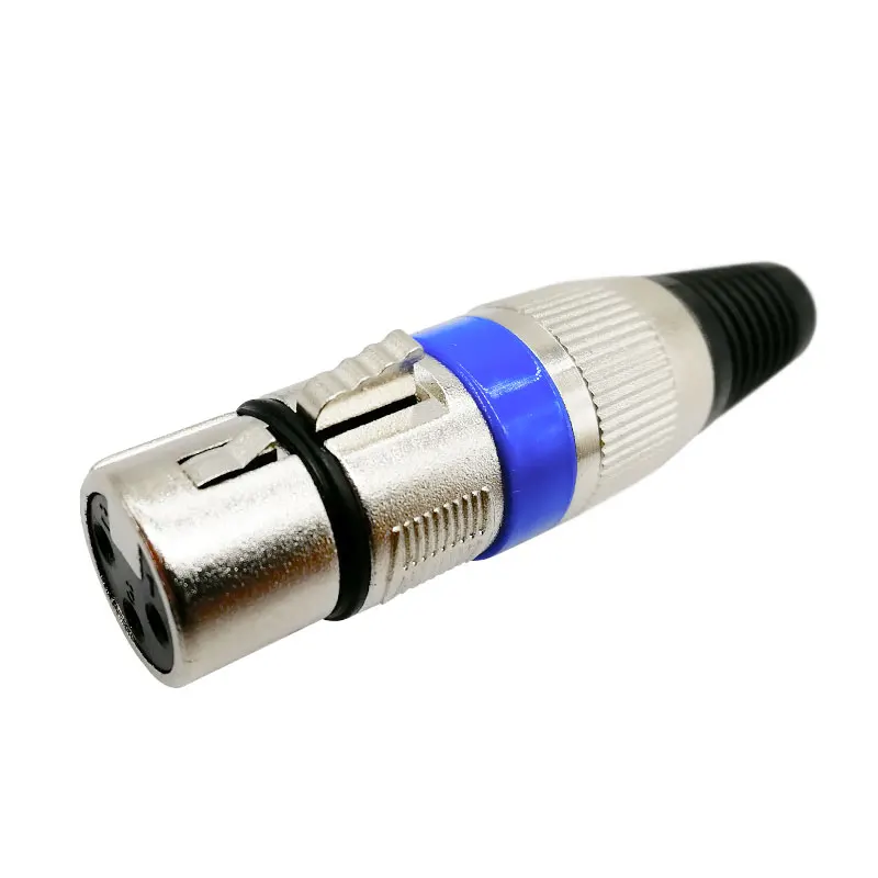 Бесплатная доставка Синяя юбка-пачка Мужской и Женский 3-контактный XLR микрофон