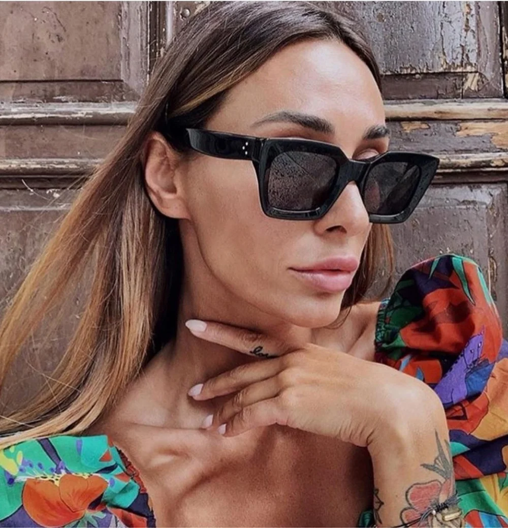 

New Modern Small Border Square Sunglasses Women 2021 Relaxed Comfortable Full Of Aura Sun Glasses Men Brand Design EyewearUV400