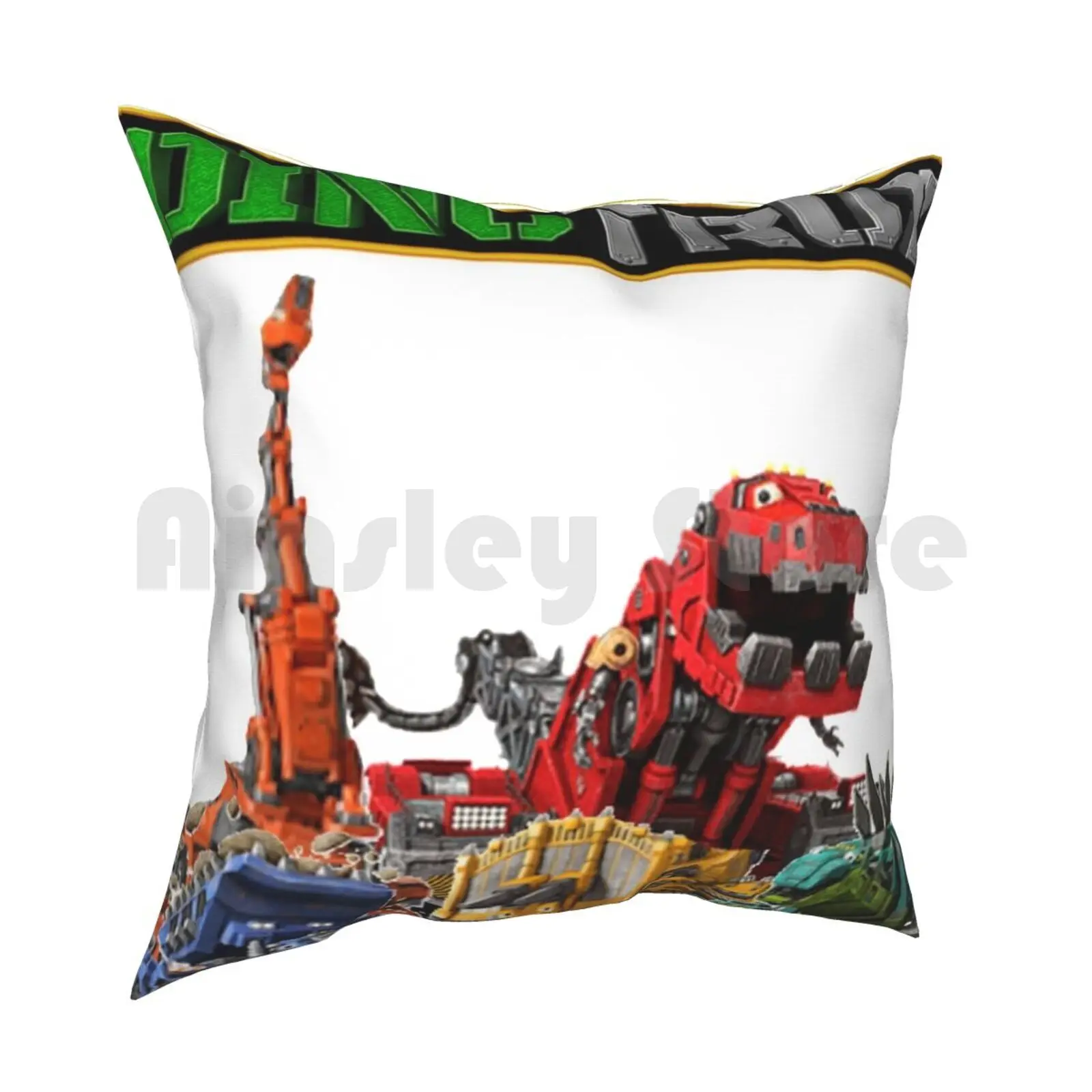 Dinotrux Мультяшные Детские подушки для фотографирования домашняя мягкая диванная