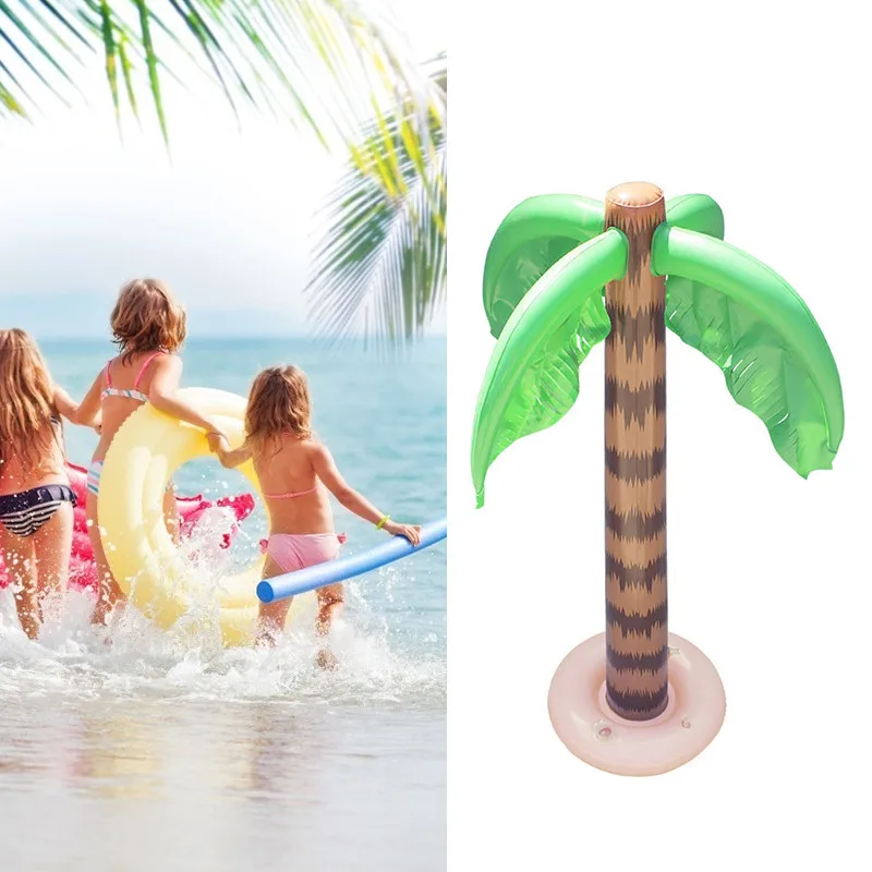 2 шт. надувной пальмовое дерево Гавайская тропическая бассейн пляж Кактус